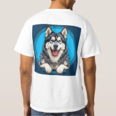 Husky T-Shirt (Rückseite)