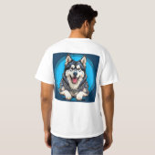 Husky T-Shirt (Schwarz voll)