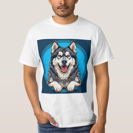 Husky T-Shirt (Vorderseite)