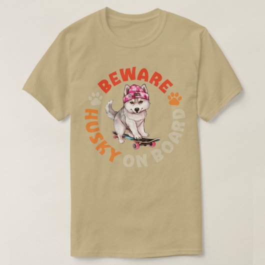 Husky T-Shirt (Design vorne)