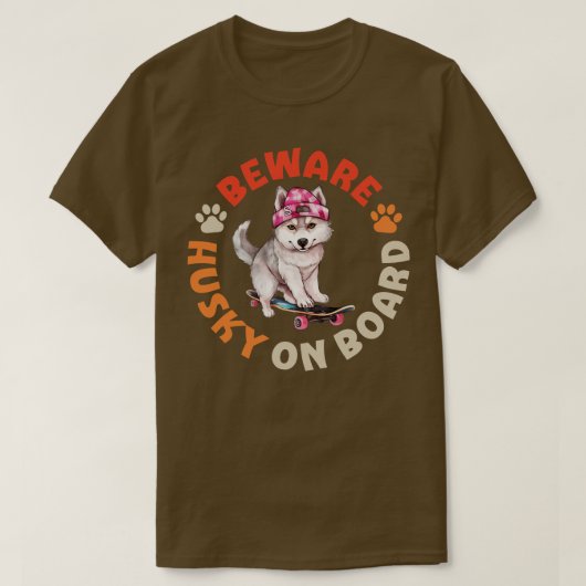 Husky T-Shirt (Design vorne)