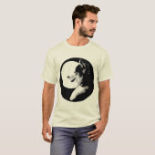 Husky-T - Shirt Husky / Wolf-Bio-Tee-Shirt (Vorne ganz)