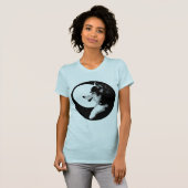 Husky T - Shirt Womens Husky Malamute Tee Shirts (Vorne ganz)