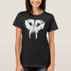Husky T - Shirt Women's Husky Wolf Bio T - Shirt