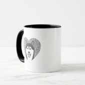Husky Tasse (Vorderseite Links)