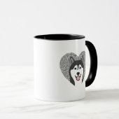 Husky Tasse (VorderseiteRechts)