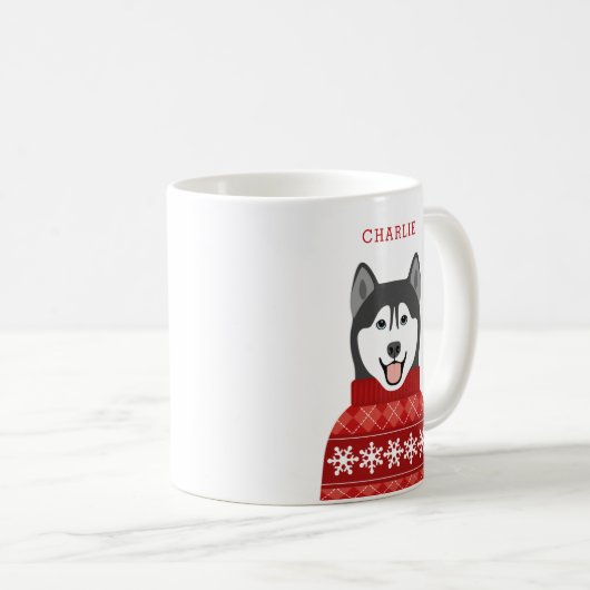 Husky Tasse (VorderseiteRechts)