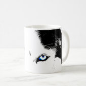 Husky Tasse Coffee Cup Cooler sibirischer Husky Cu (VorderseiteRechts)