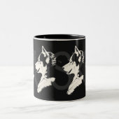 Husky Tasse Coffee Cup Cooler sibirischer Husky Cu (Mittel)