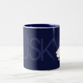 Husky Tasse Coffee Cup Cooler sibirischer Husky Cu (Mittel)
