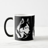 Husky Tasse Coffee Cup Cooler sibirischer Husky Cu (Links)