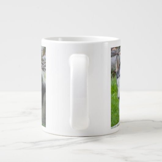 Husky-Tasse Jumbo-Tasse (Rückseite)
