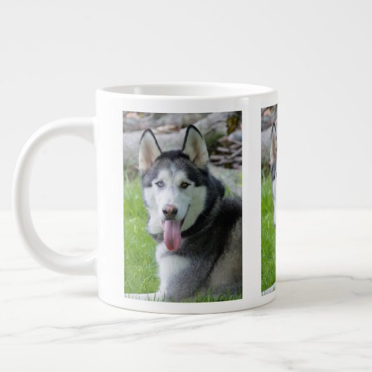 Husky-Tasse Jumbo-Tasse (Links)