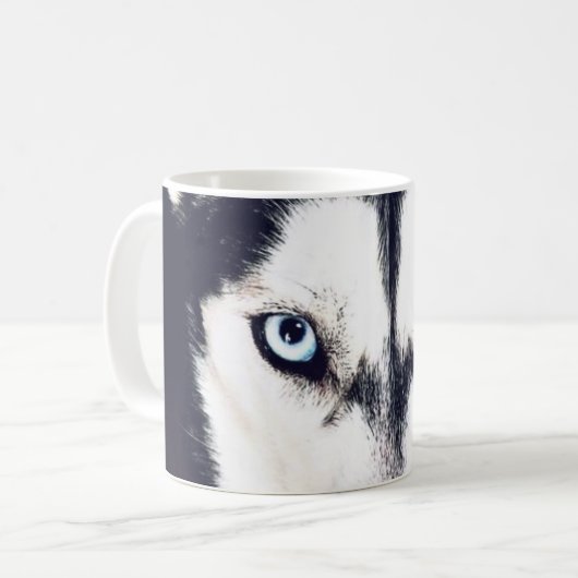 Husky-Tasse Kaffeetasse (Vorderseite Links)