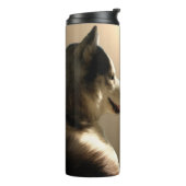 Husky Therme Tasse Cool Sibirien Husky Travel Cup (Nach links gedreht)