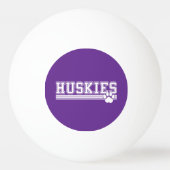 Husky Tischtennisball (Rückseite)