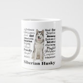 Husky Tracks Jumbo-Tasse (Rechts)