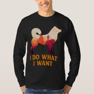 Husky tue, was ich Tshit sibirischen Husky Ou Gewo T-Shirt