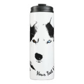 Husky Tumbler Tasse Custom Bi-eye Husky Trinkbehäl (Vorderseite)