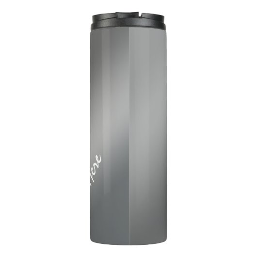 Husky Tumbler Tasse Custom Husky Puppy & Gips (Rückseite)