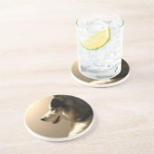 Husky Untersetzer Custom Husky Puppy Dog Untersetz (Seite)