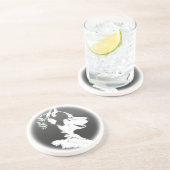 Husky Untersetzer Husky Puppy Dog Untersetzer (Seite)