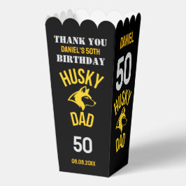 Husky Vater, Hund Vater Birthday Gefallen Box Geschenkschachtel