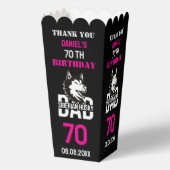 Husky Vater, Hund Vater Geburtstag Geschenkschachtel (Rückseite)