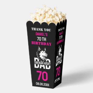 Husky Vater, Hund Vater Geburtstag Geschenkschachtel