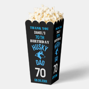 Husky Vater, Hund Vater Geburtstag Geschenkschachtel