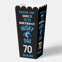 Husky Vater, Hund Vater Geburtstag Geschenkschachtel