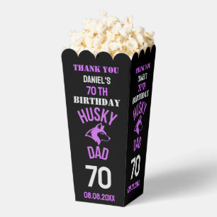 Husky Vater, Hund Vater Geburtstag Geschenkschachtel