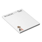 Husky Vater Notizblock (angewinkelt)