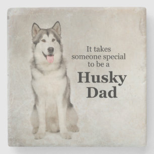 Husky Vater Stone Untersetzer