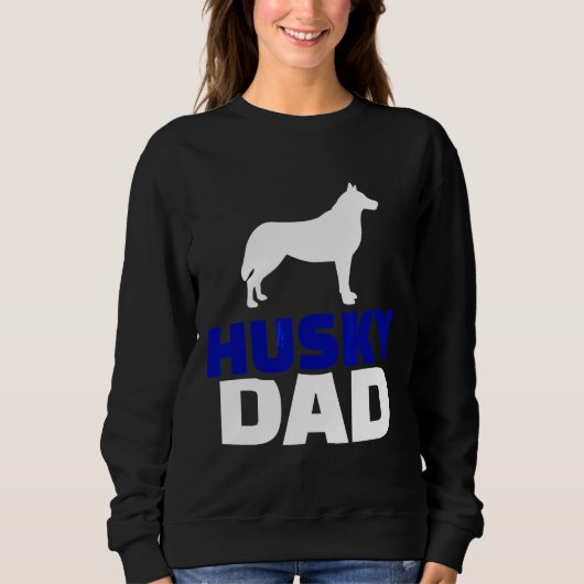 Husky Vater Sweatshirt (Vorderseite)