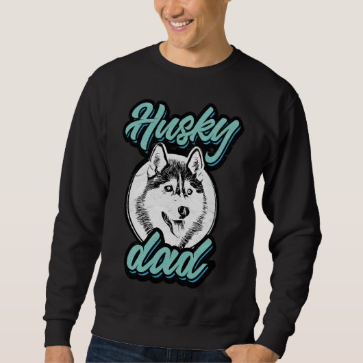 Husky Vater Sweatshirt (Vorderseite)