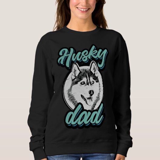 Husky Vater Sweatshirt (Vorderseite)
