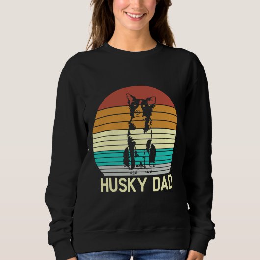 Husky Vater Sweatshirt (Vorderseite)