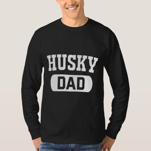 Husky Vater T-Shirt (Vorderseite)