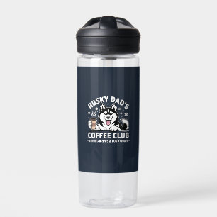 "Husky Vaters Coffee Club" - Dog Lover & Coffe Fan Trinkflasche