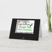 **HUSKY VERLIESS, SEINE SCHULE ZU SAY*** **GLÜCKLI KARTE (Rückseite)