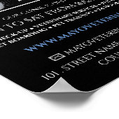 Husky, Veterinär, Veterinär-Service-Werbung Poster (Ecke)