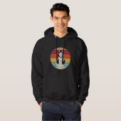 Husky Vintag Retro Hoodie (Vorne ganz)