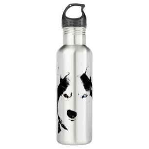 Husky Wasserflasche Personalisiert Husky Hund Flas Edelstahlflasche