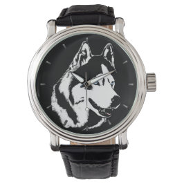 Husky Watch Siberian Husky Malamute Wrist Watch Armbanduhr