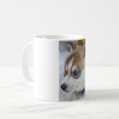 Husky-Welpe 2 Kaffeetasse (Vorderseite Links)
