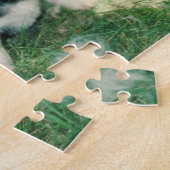 Husky-Welpen-Hundepuzzlespiel Puzzle (Seite)