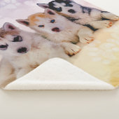 Husky-Welpen Sherpadecke (3/4)