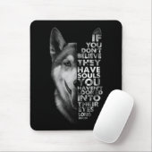 Husky, wenn du nicht glaubst, dass sie Soule Hunde Mousepad (Mit Mouse)
