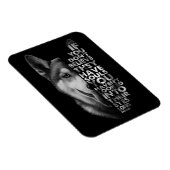 Husky, wenn Sie nicht glauben, dass sie Soule Hund Magnet (Rechte Seite)